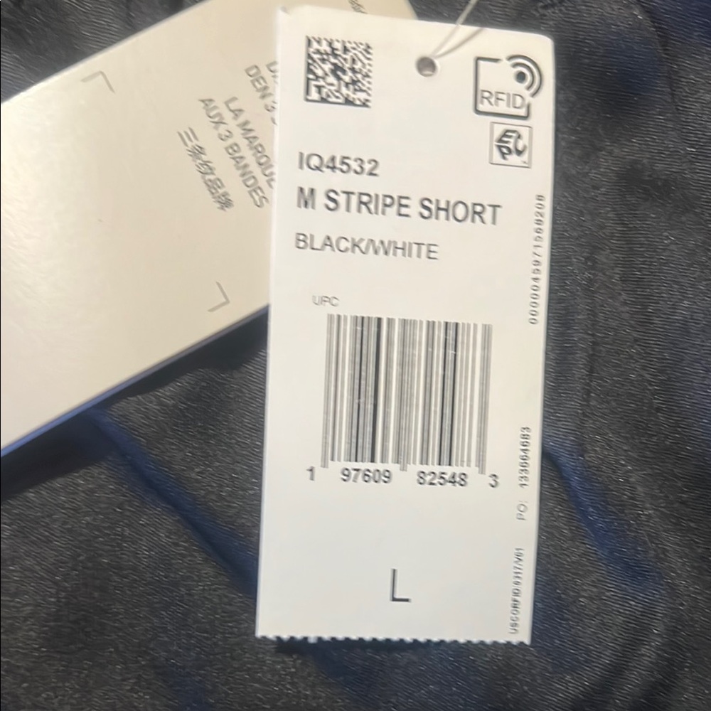 Adidas Black Athletic Shorts - Picture 4 of 4